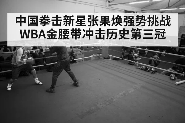 中国拳击新星张果焕强势挑战WBA金腰带冲击历史第三冠